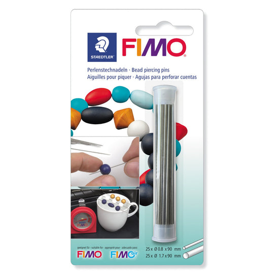 Fimo bead piercing pins (50stuks)