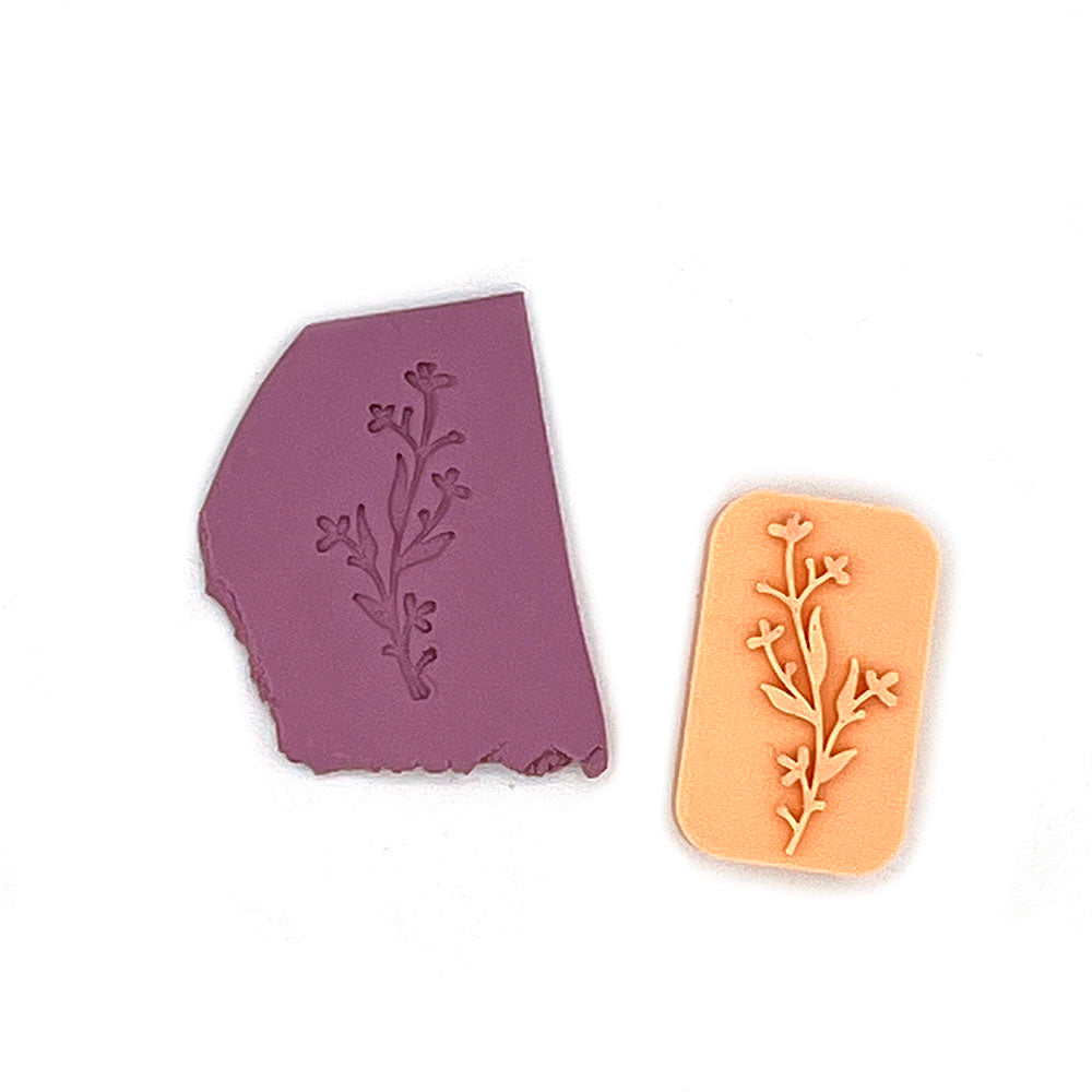 Stamp Fine Branch with Berries (30mm)