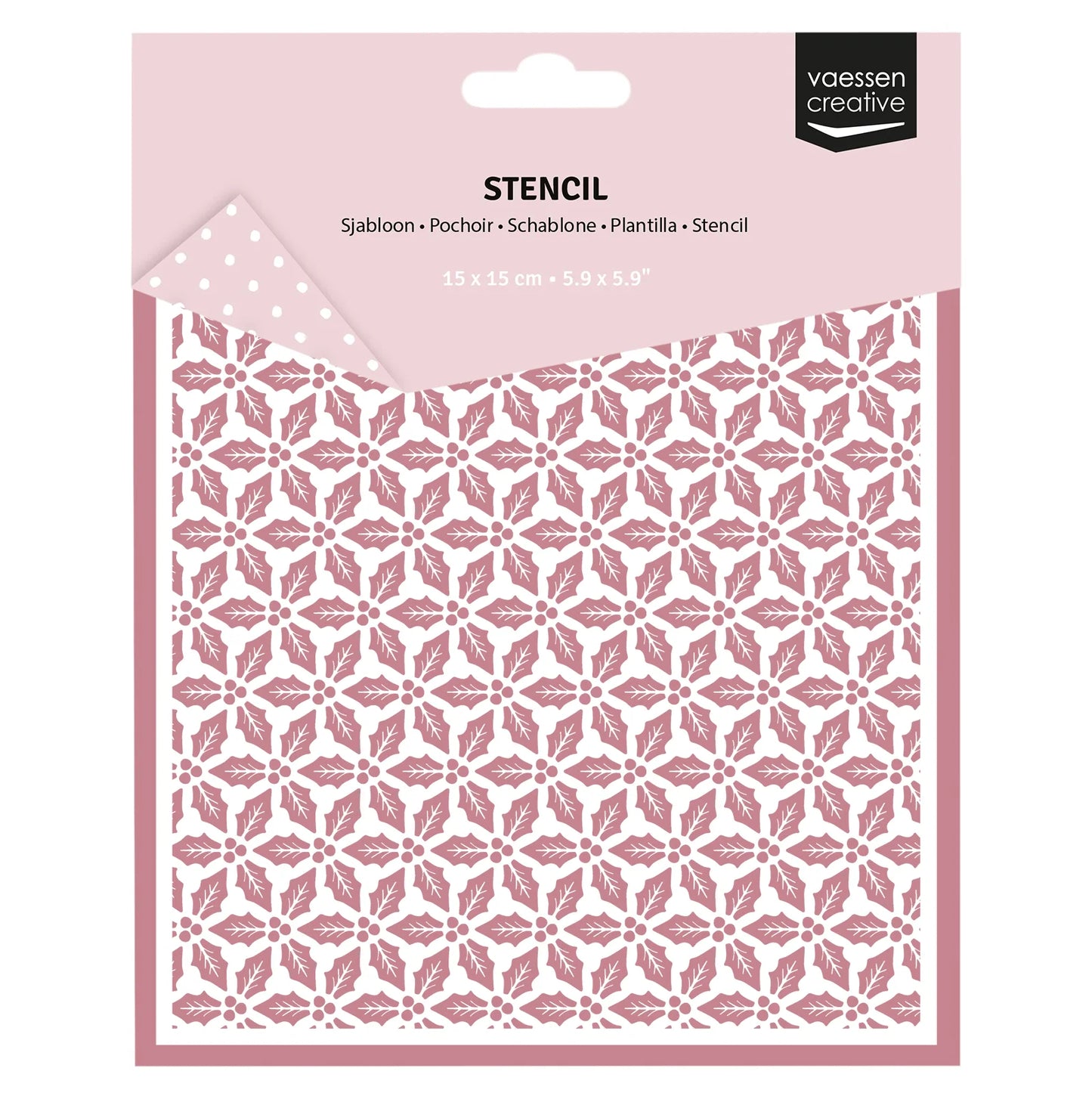 Vaessen Creative • Stencil Hulstbladeren