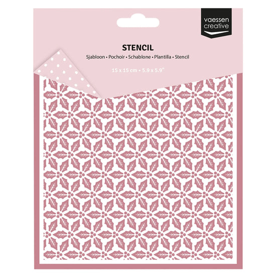 Vaessen Creative • Stencil Hulstbladeren