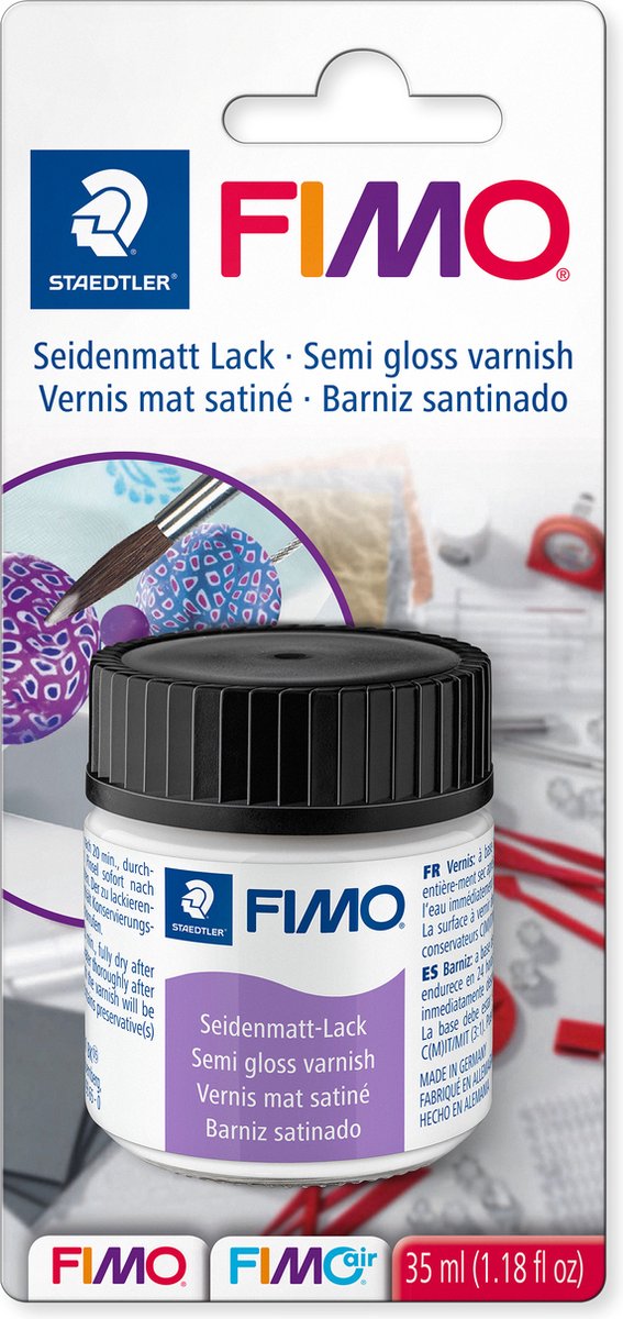 Fimo zijdeglans lak 35 ml