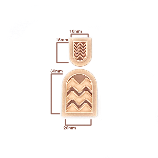 Bohemian Arch | Polymer Clay Cutter | Polymeer klei cutter