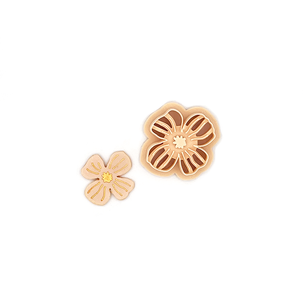 Organische Bloem Roselle | Polymeer klei cutter