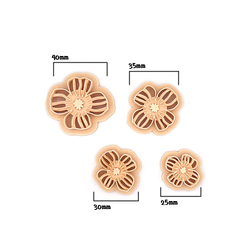 Organische Bloem Roselle | Polymeer klei cutter