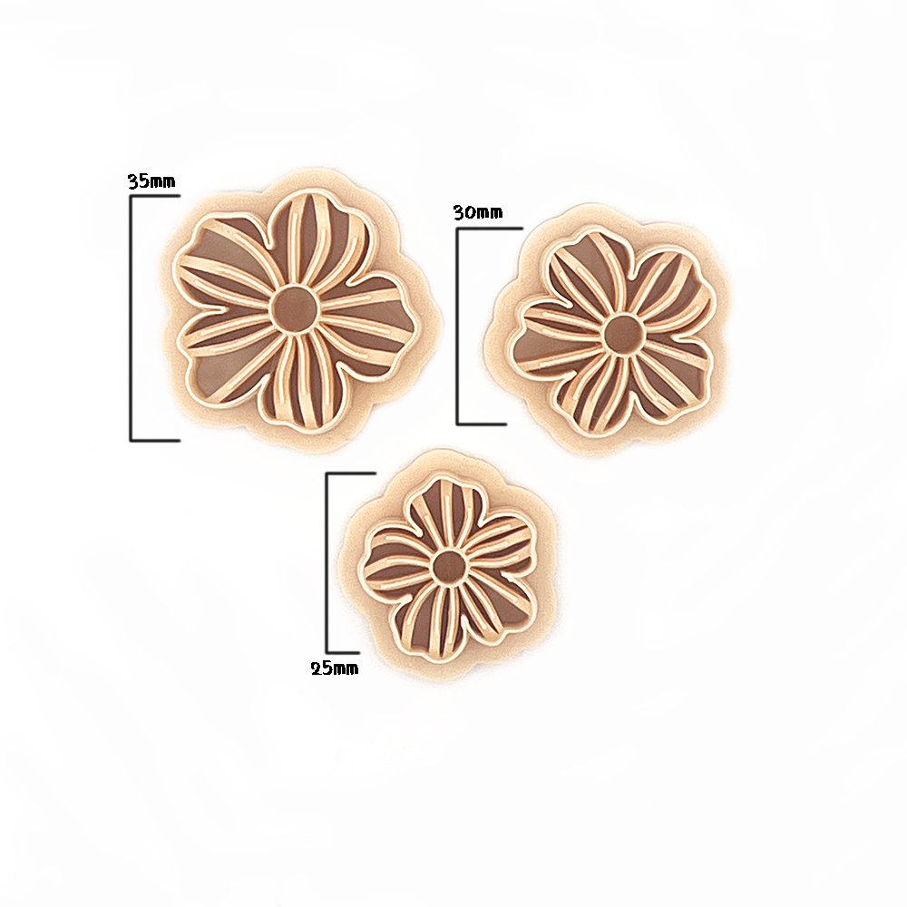 Bloeiende Bloem| Polymeer klei cutter