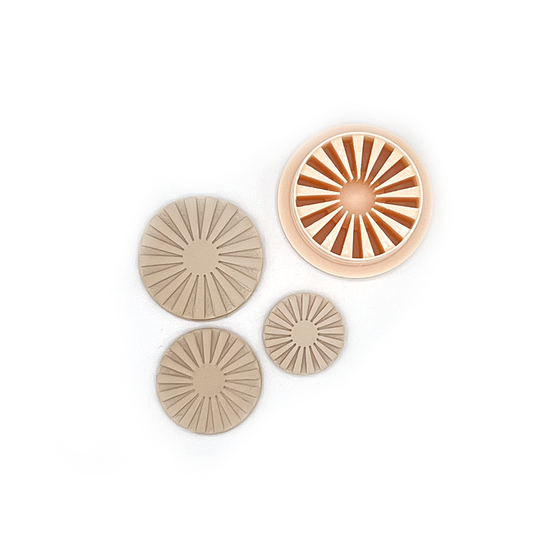 Sunny Circle | Polymer Clay Cutter