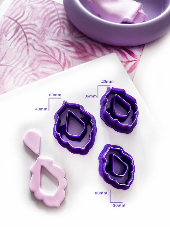 Jasmin | Polymeer klei cutter | Polymer Clay Cutter