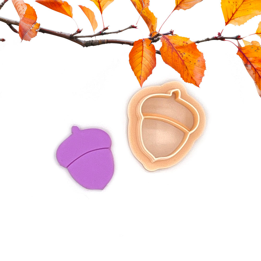 Acorn | Eikel | Polymeer klei cutter | Polymer Clay Cutter