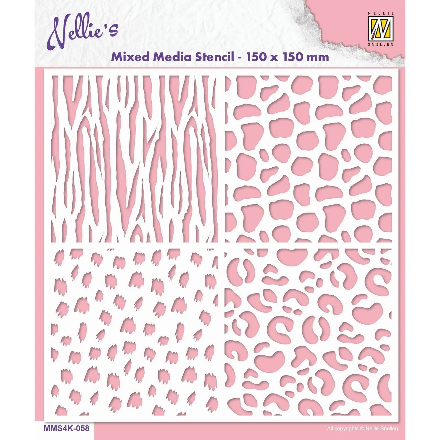 Nellie's Choice • Stencil Animal Print