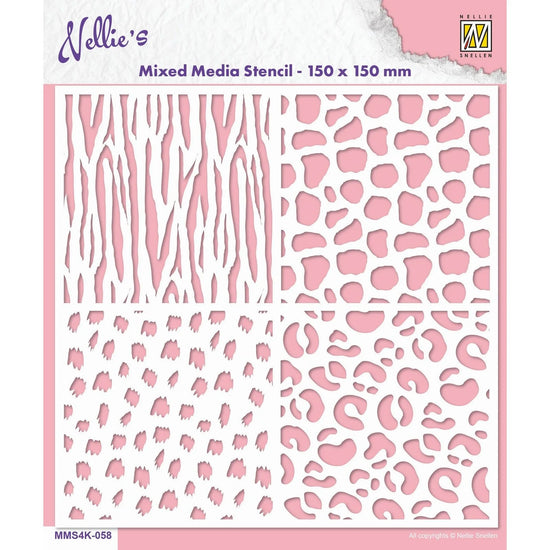 Nellie's Choice • Stencil Animal Print