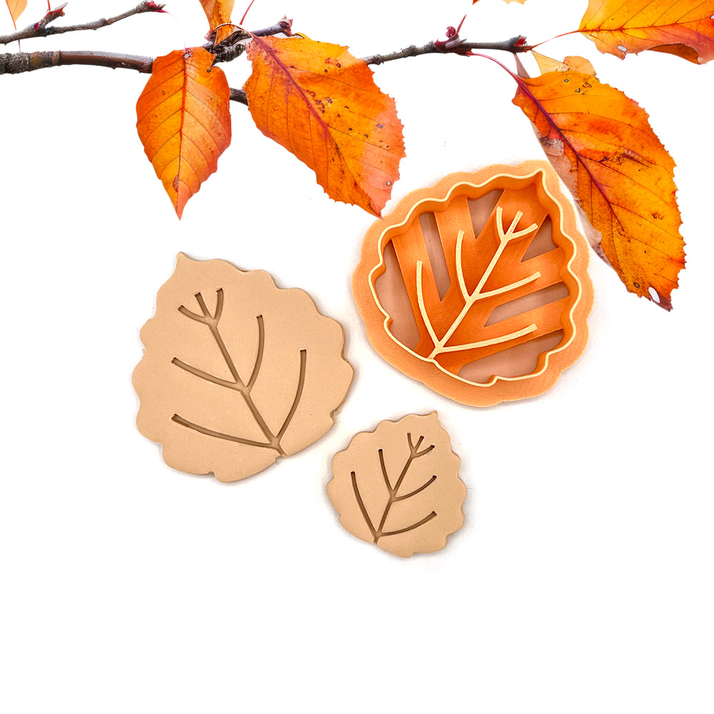 Autumn Leaf | Herfst Blad | Polymer clay cutters | Polymeer klei cutters