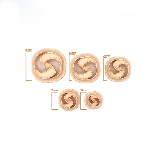 Elegante Knoop | Elegant Knot | Polymer Clay Cutter  | Polymeer klei cutter