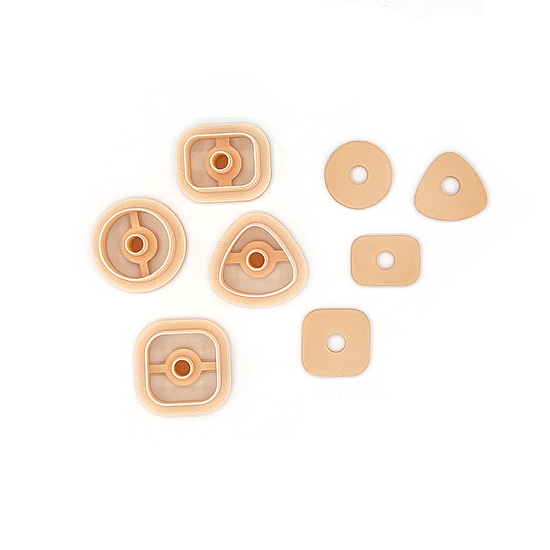 Set of 4 Fatty's Polymer Clay Cutters