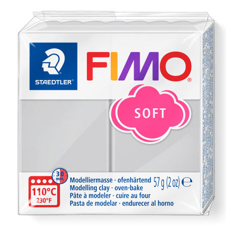 Fimo klei soft dolfijngrijs 8020-80