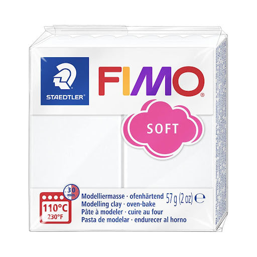 Fimo klei soft wit 8020-0