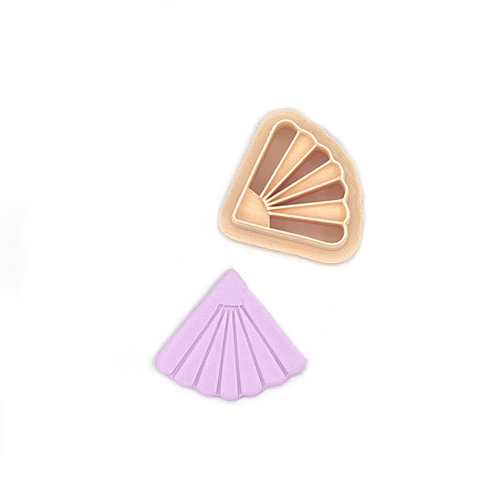 Flairy Rectangle | Waaier | Polymer Clay Cutter  | Polymeer klei cutter |