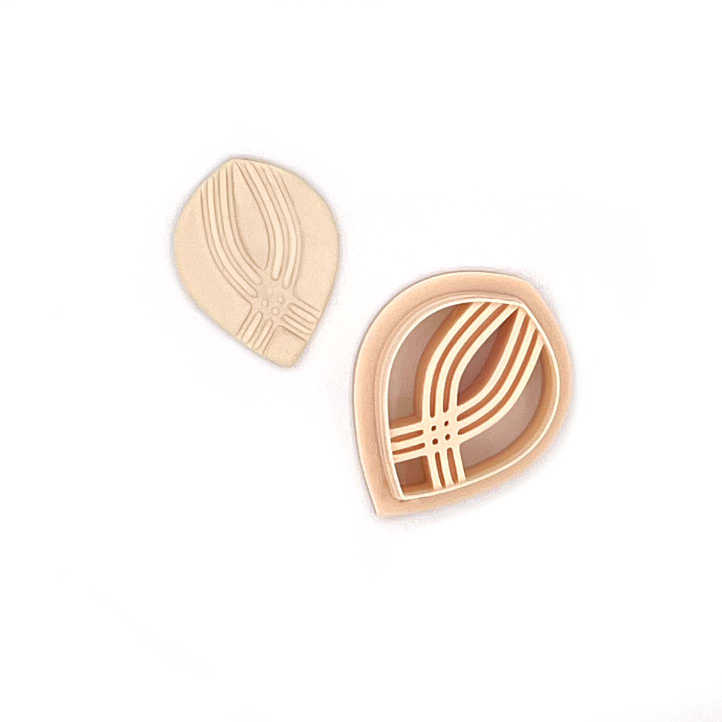 Flow Drop | Polymeer klei cutter | Polymer Clay Cutter