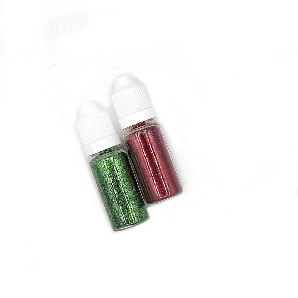 Glitter - Ultra Fine (bottle 4cm ) (Gold-Silver-Red-Green)