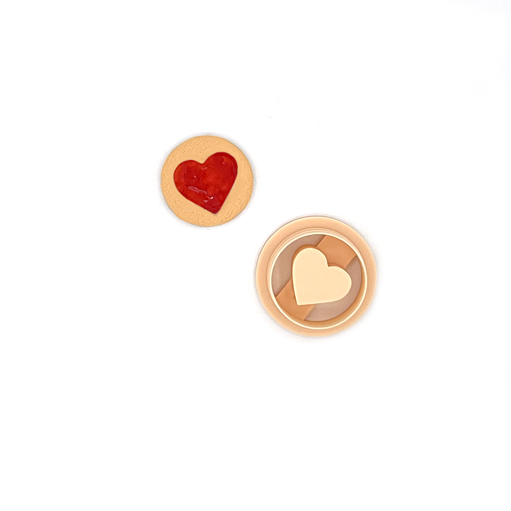 Koekje met Hart | Polymeer klei cutter