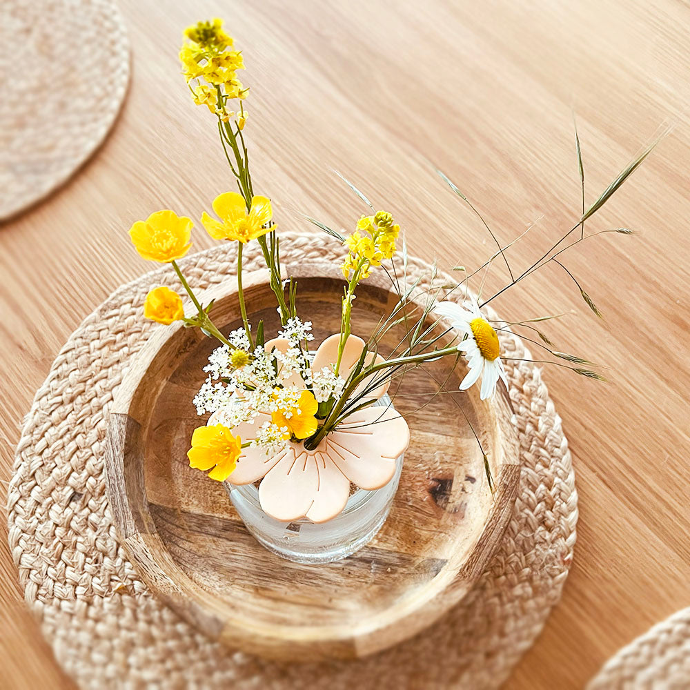Bloemhouder A kleine pot 10cm | Bloemverdeler | Jar Holder | Polymeer klei cutters