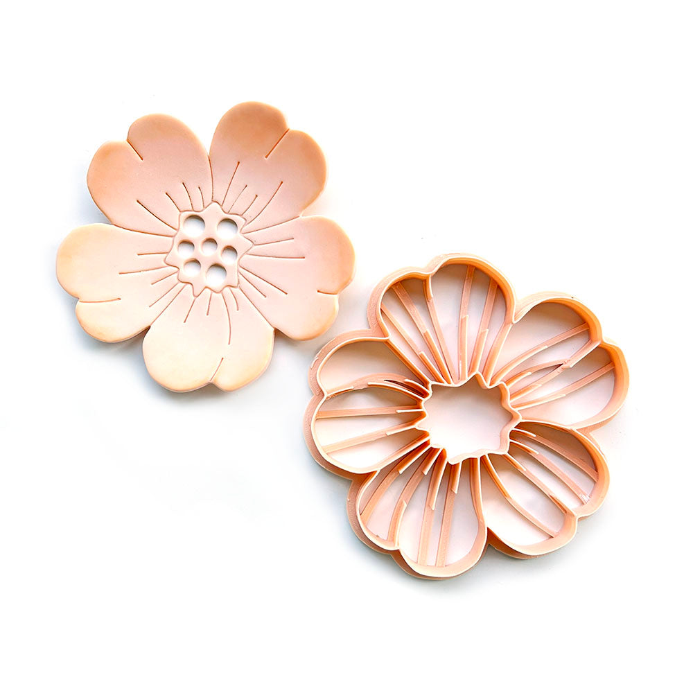 Bloemhouder A kleine pot 10cm | Bloemverdeler | Jar Holder | Polymeer klei cutters