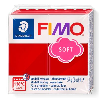 Fimo klei soft Kerst-rood 8020-2p