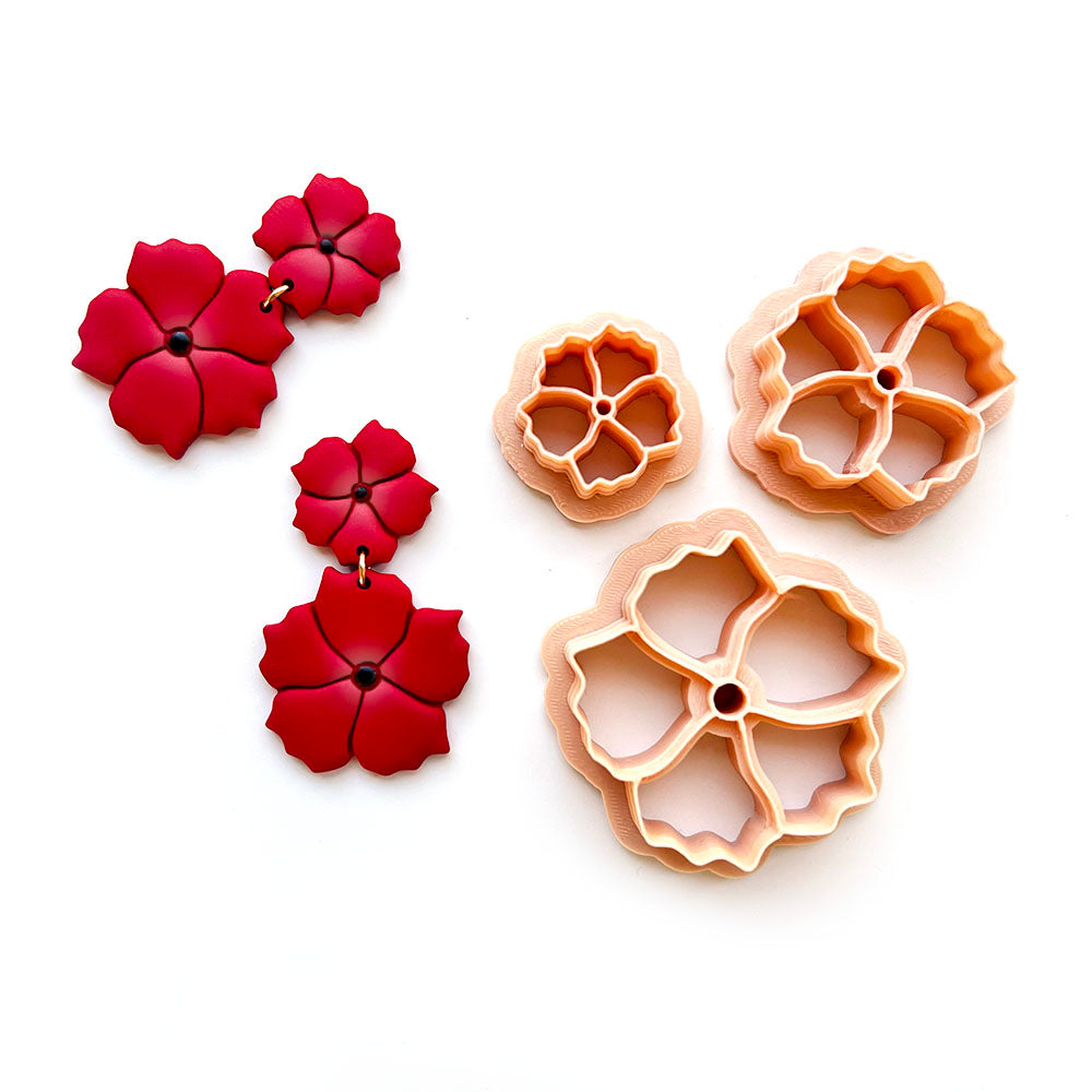 Klaproos | Polymeer klei cutters