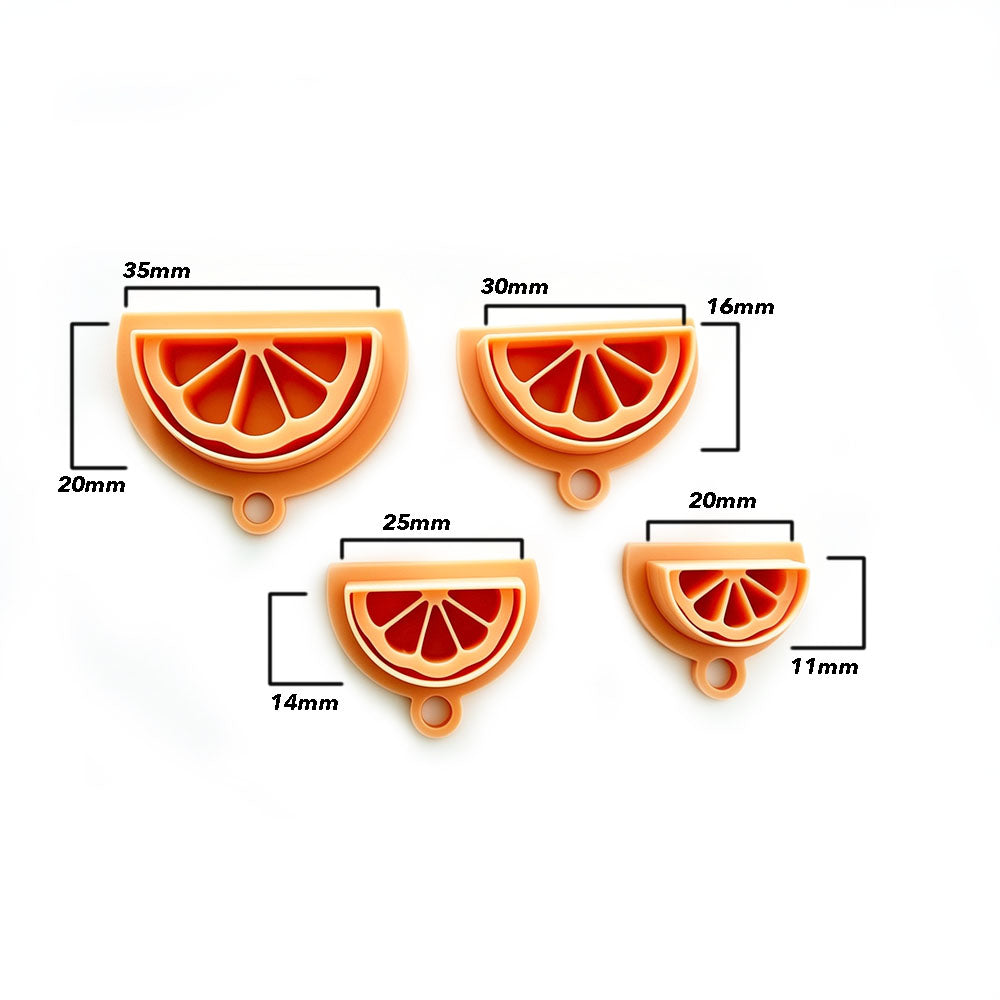 Citroen schijfje | Polymeer klei cutters