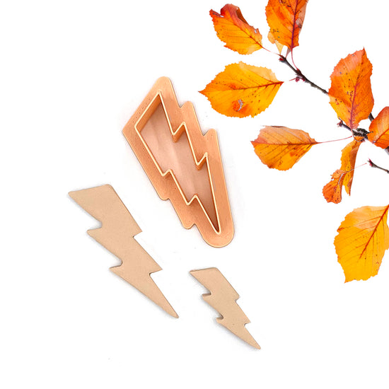 Lightening Bolt | Bliksemschicht | Polymer Clay Cutters | Polymeer klei cutters