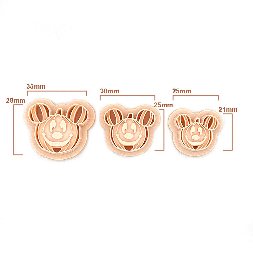 Mouse Pumpkin| Muis Pompoen | Polymer Clay Cutter  | Polymeer klei cutter | Halloween