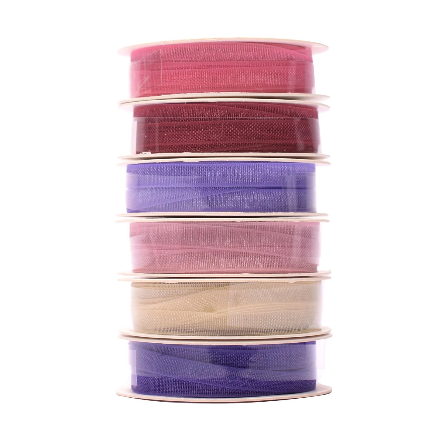 Organzalint 6 Kleuren 3mmx2m Baby Roze