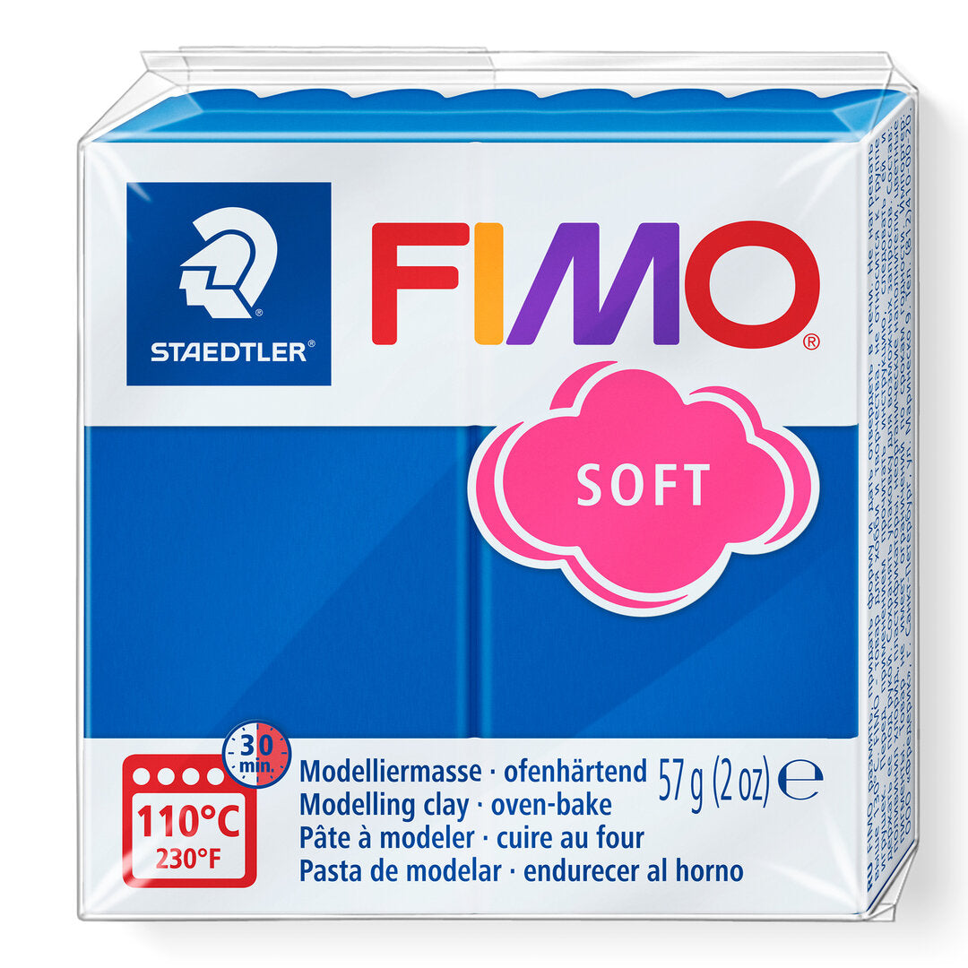 Fimo klei soft Pacific Blauw 8020-37