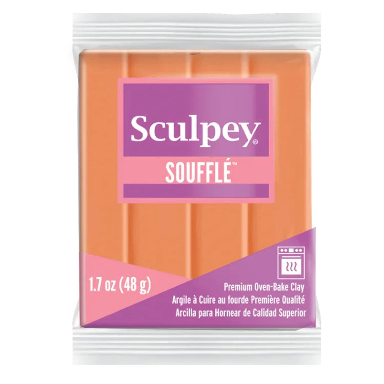 Sculpey Soufflé | Pumpkin 6033 | 48 gram | Polymeer Klei | Polymer Clay
