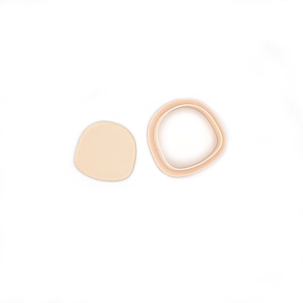 Organic Squircle| Organische Squircle | Polymeer klei cutter | Polymer Clay Cutter