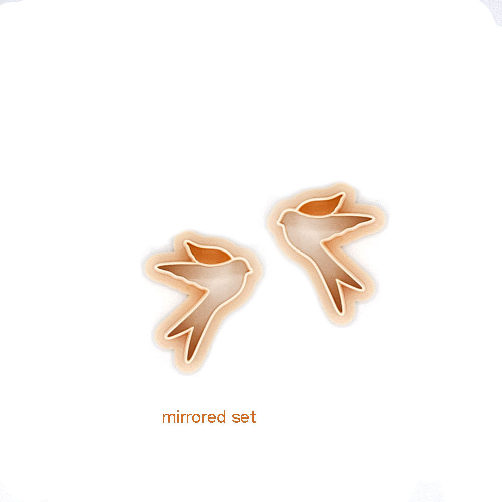Swallow | Polymer Clay Cutter | Polymeer klei cutter