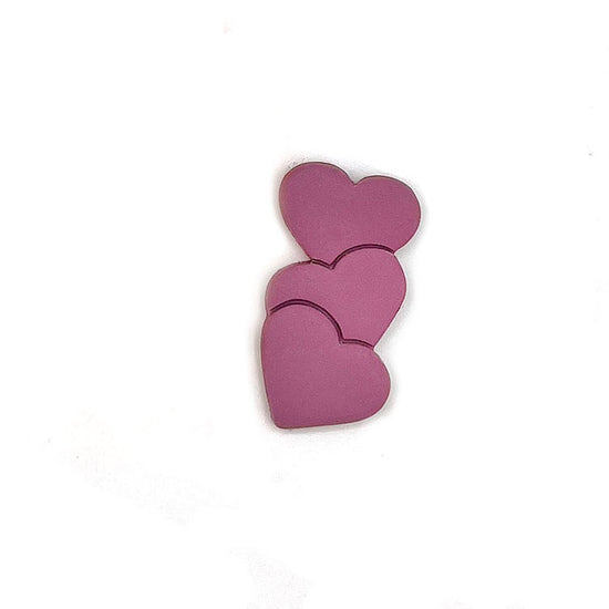 STL file Triple Heart Dangle (for 3D printing only)